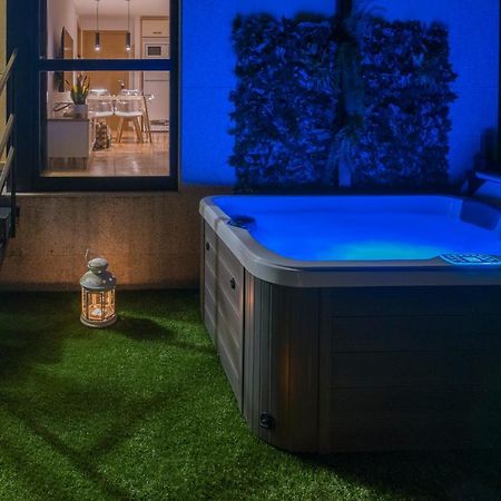 Garden Fisterra - Jacuzzi, Jardin Privado Y Vista Mar Apartment Bagian luar foto